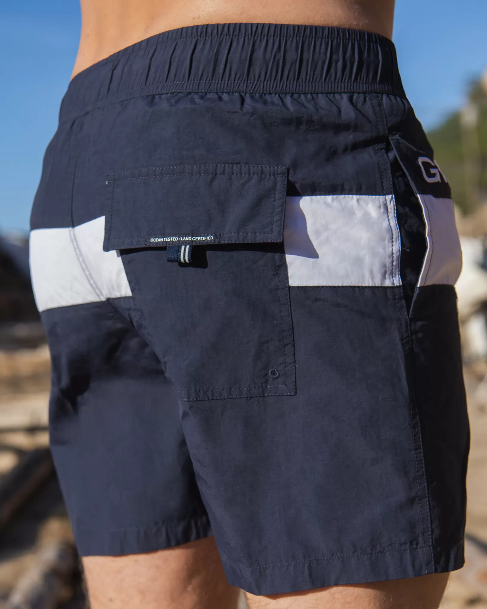 Zwemkleding^GAASTRA Zwemshort Port Met Colorblock
